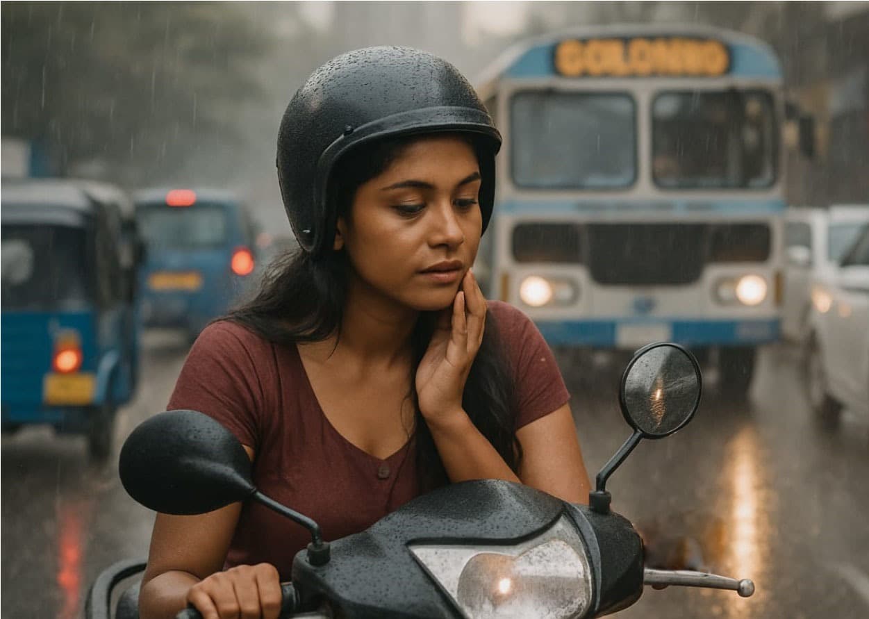 ස්කූටර් පදින ගෑනු ලමයෙකුගේ දිනපොතක්...
