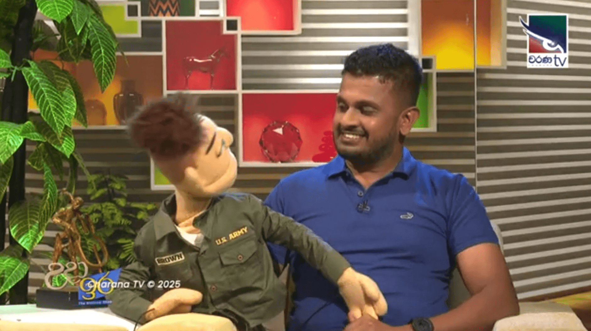 Ventriloquism at Charana TV